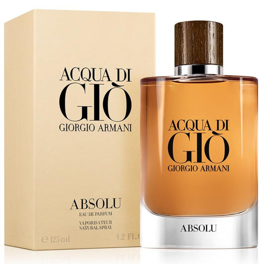 Acqua di Giò Absolu EDP 125ml – Luxury Men's Perfume | Essence Enclave