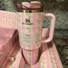 Stanley x LoveShackFancy Quencher 40oz Blooming Heirloom – Essence Enclave