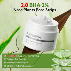 LANBENA 2.0 Nose Pore Strips 2% Salicylic Acid 60 Pcs – Essence Enclave