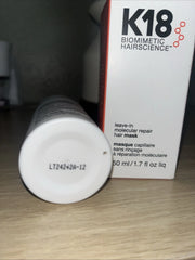 K18 Leave-In Molecular Repair Hair Mask 50ml – Essence Enclave